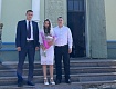 В городе Рассказово боец СВО в краткосрочном отпуске обвенчался с супругой