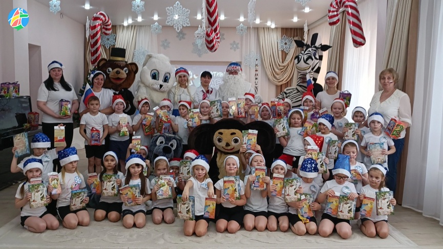 Российский Спортивный Дед Мороз посетил мичуринский детский сад №16 «Колокольчик»
