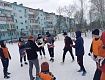 Футбол на снегу в Рассказово