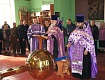 На колокольню Покровского храма в селе Нижнеспасское установили новый крест 
