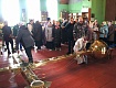 На колокольню Покровского храма в селе Нижнеспасское установили новый крест 