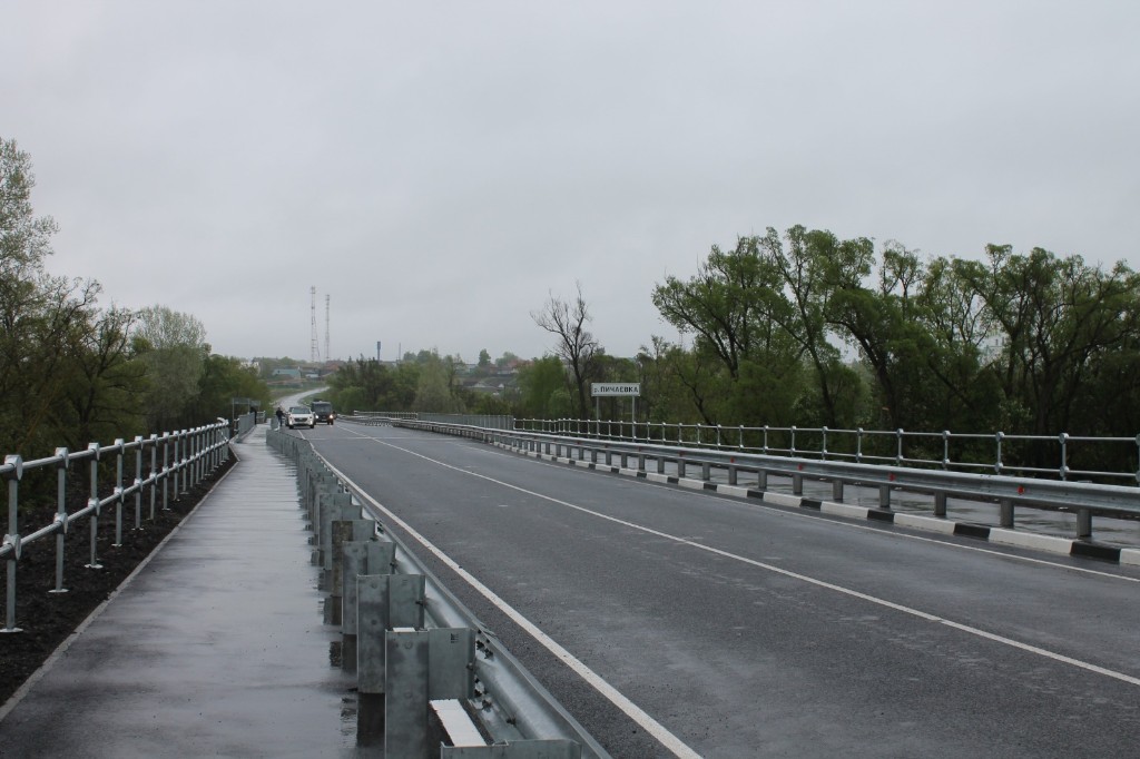 Ремонт моста на 36 км дороги «Моршанск-Пичаево» завершили
