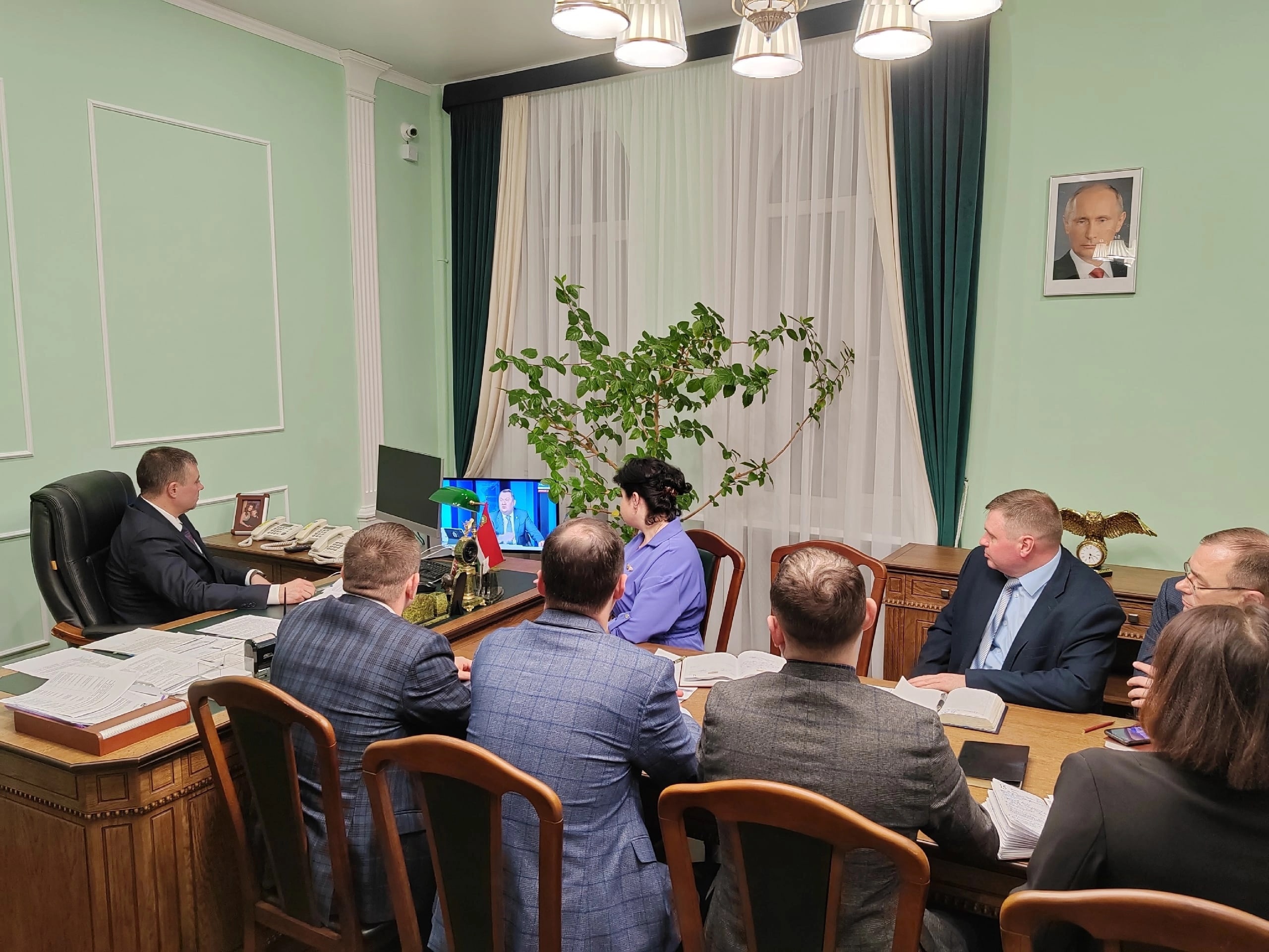 В прямом эфире глава Тамбовской области ответил на вопросы мичуринцев