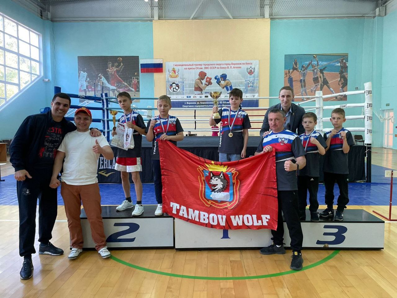 Боксеры клуба «Tambov Wolf» – победители и призеры межрегионального турнира