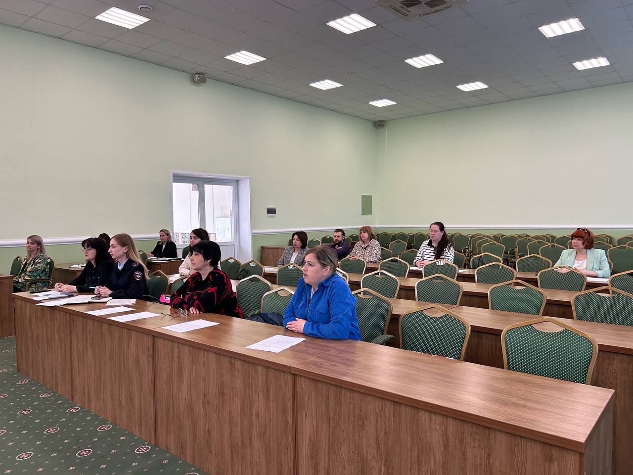 Заседание комиссии ПДН в администрации Рассказовского округа
