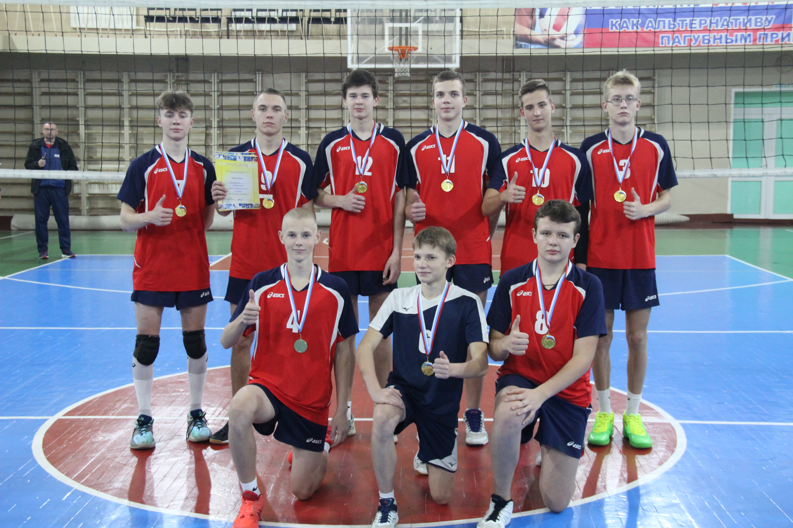 Мичуринские волейболисты победили в первенстве Тамбовской области 