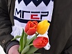 Молодогвардейцы в Моршанске поздравили женщин с 8 марта