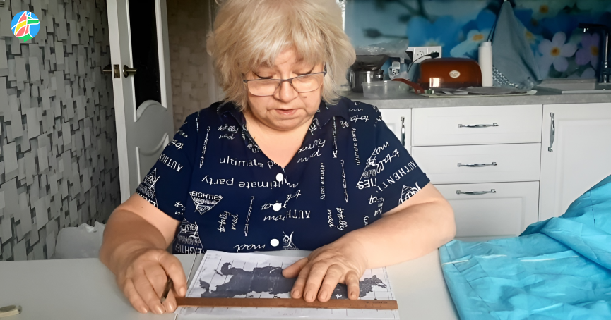 Рассказовцы продолжают работать над вязаной картой России