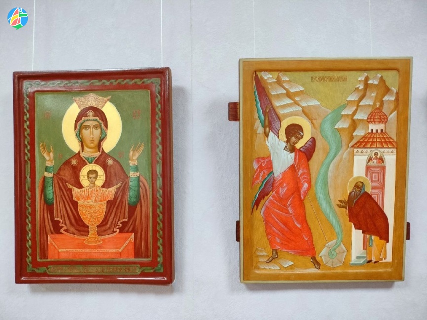 Начала работу выставка иконописи в рассказовском краеведческом музее 