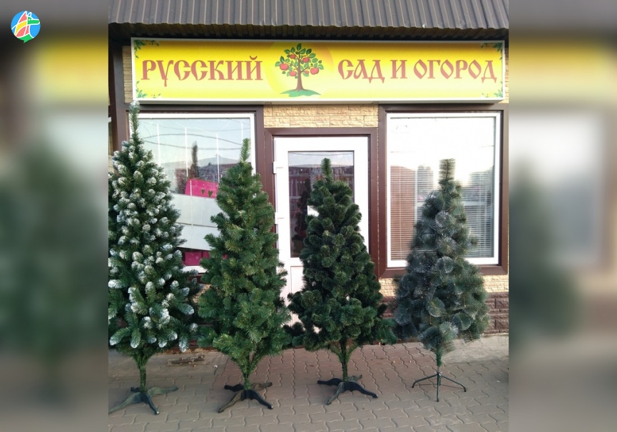 В магазине «Русский сад и огород» уже появились новогодние товары