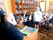 Школьники Рассказова побывали на экскурсии в приходской духовной библиотеке и воскресной школе 