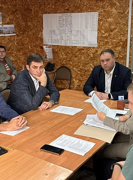 В СЕЛЕ ВЕРХНЕСПАССКОЕ ПРОШЕЛ ШТАБ ПО СТРОИТЕЛЬСТВУ ШКОЛЫ