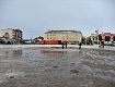 На центральной площади Рассказова заливают каток