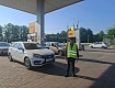 СОТРУДНИКИ ДОМА КУЛЬТУРЫ РАССКАЗОВСКОГО ОКРУГА ПОМОГАЮТ ВОДИТЕЛЯМ НА АЗС