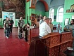 В храме села Нижнеспасское провели молебен для казаков