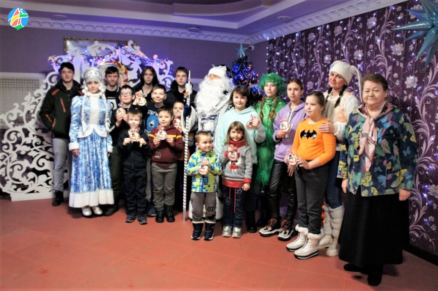 В городе Рассказово прошел новогодний праздник для беженцев