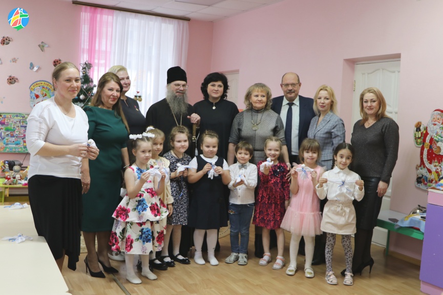 В детском саду Мичуринска прошли святочные забавы